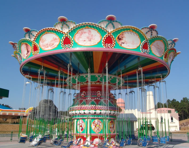 top swing carousel ride cheap ride manufacturer