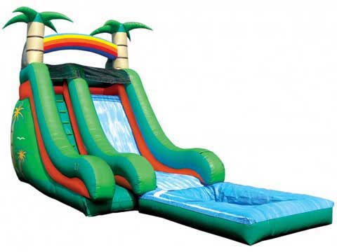 Inflatable commercial grade water slide
