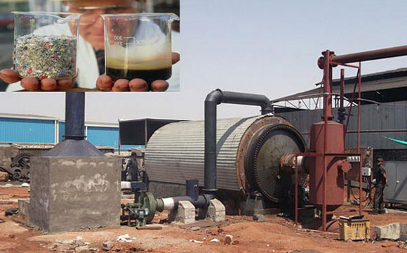 Pyrolysis Oil From Plastics Waste
