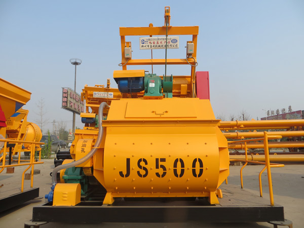 electric concrete mixer