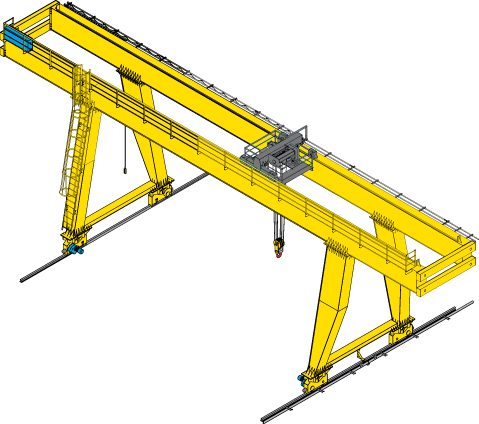 2 ton gantry crane from ellsen for sale