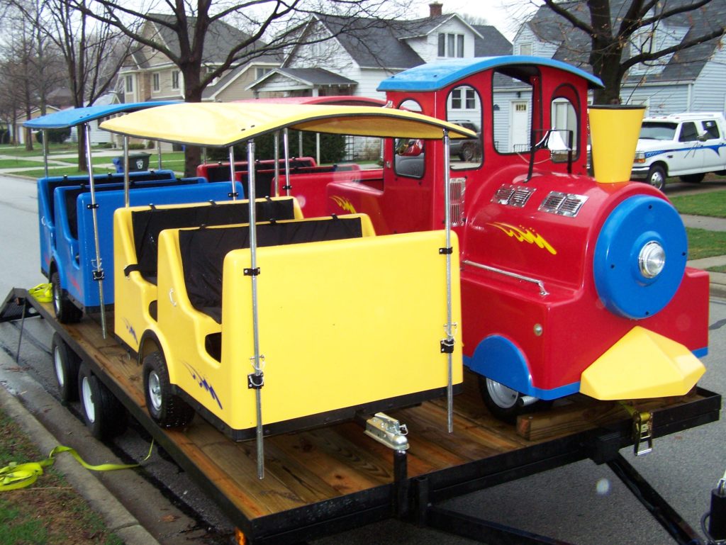 party-trackless-train