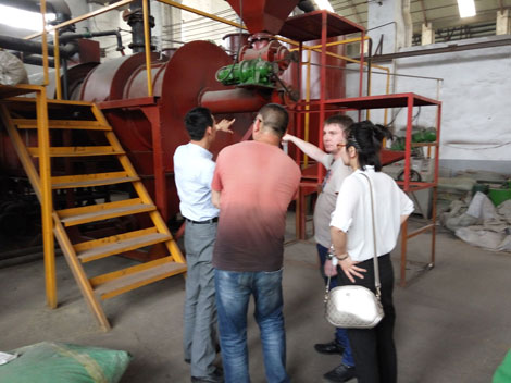 Palm Kernel Shell Charcoal Machine