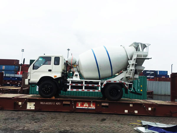 Truck Mounted Concrete Mixer