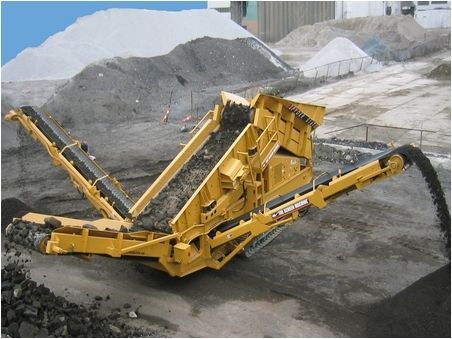 mobile crushing plant