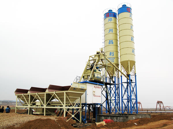 portable concrete plant