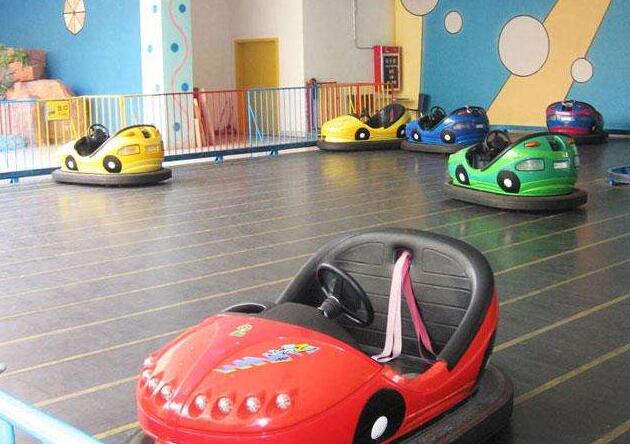 Products of bumper car rides for amusement parks
