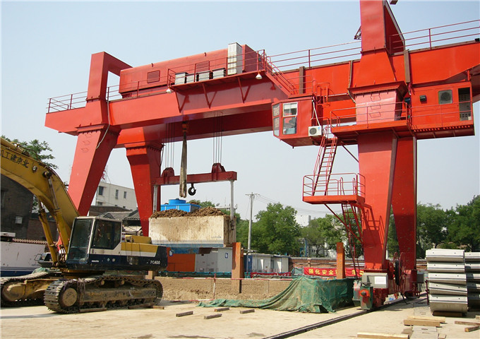 The quality of 50 tonnes double girder gantry crane