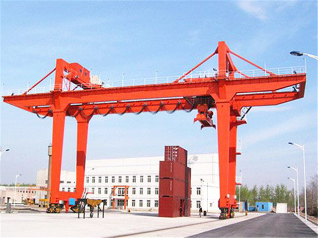 High quality rubber tyred gantry crane