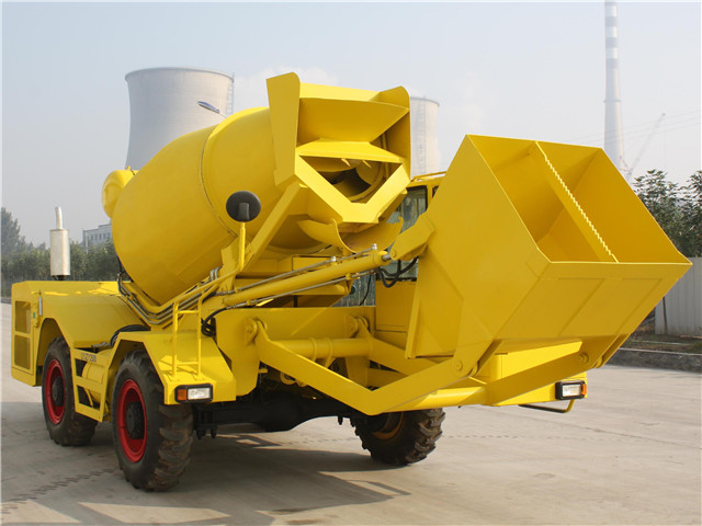 buy self-loading concrete mixer from China