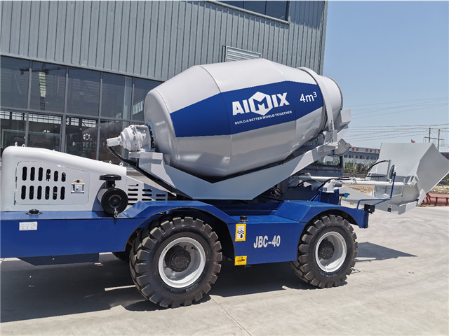 order self-loading concrete mixer price