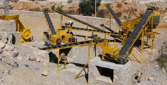 Stationary Stone Crusher Plant