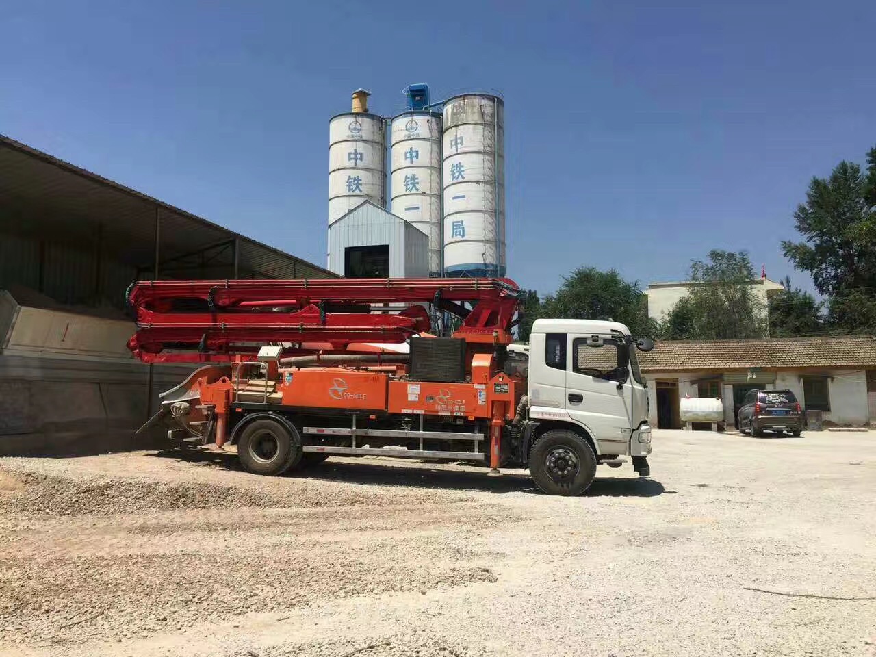 Automatic Concrete Boom Pump