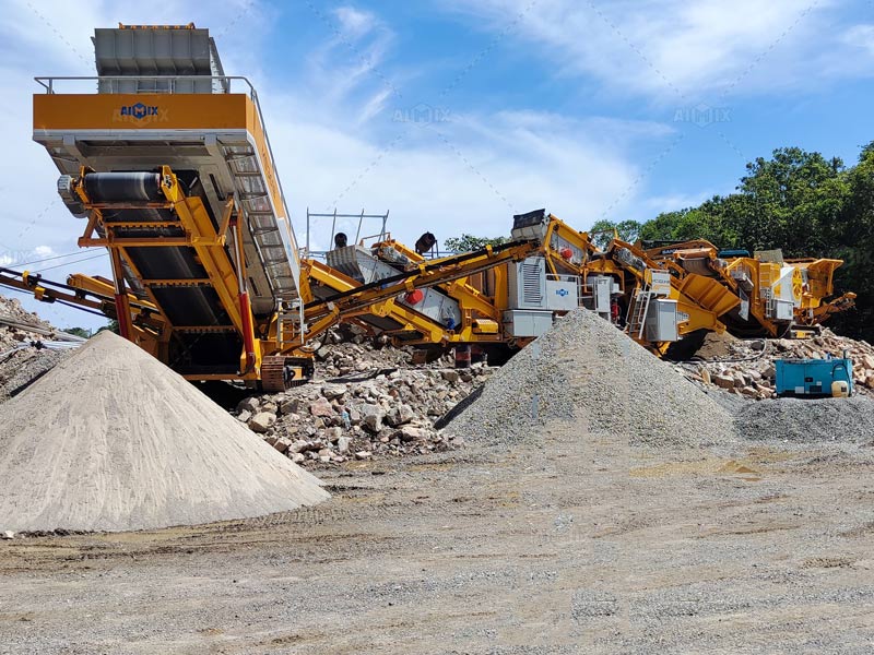 Portable Crawler Type Stone Crusher