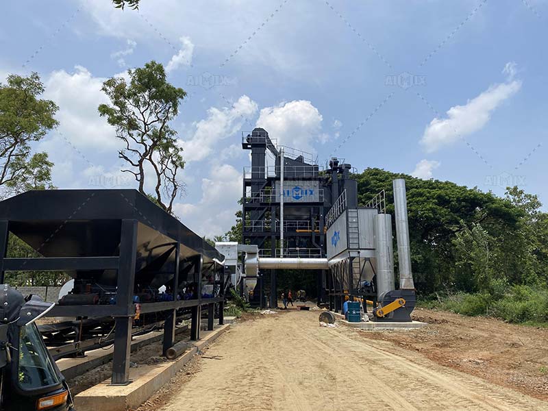 ALQ100 Stationary-batch hot mix asphalt plant
