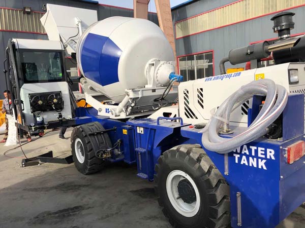 AS-1.8 hydraulic concrete mixer