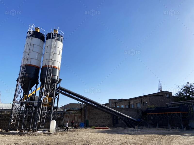 prices of RMC concrete batching plant