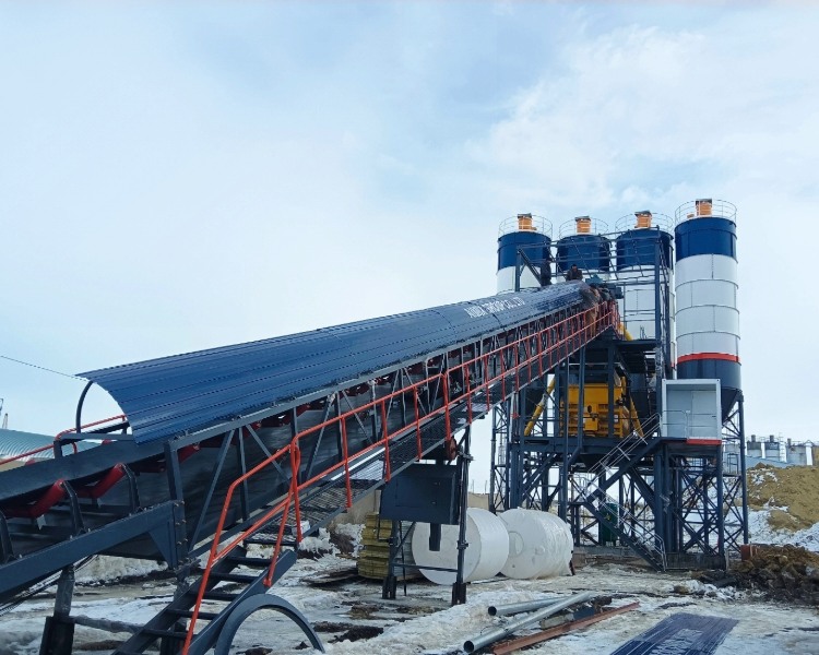 ready mix concrete batching plant price