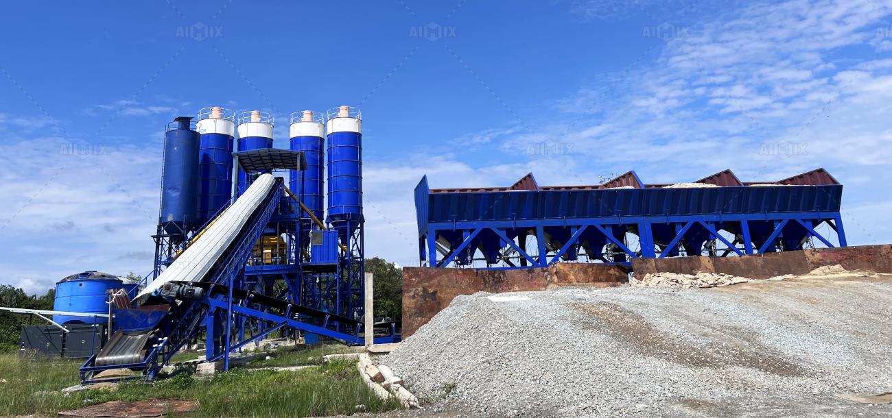 ready mix concrete plant price