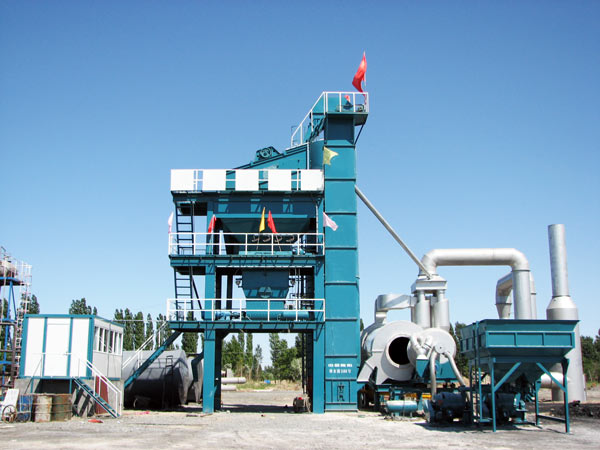 Batching asphalt mixing plant