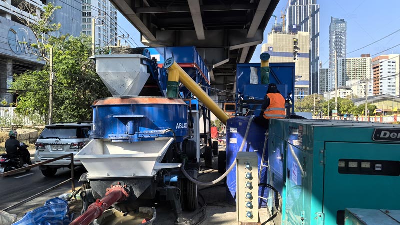 Concrete Mixer Pump with New Design